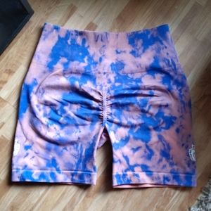 DARC SPORT SEAMLESS EVERSON SHORTS IN PALE MOONLIGHT MARBLE